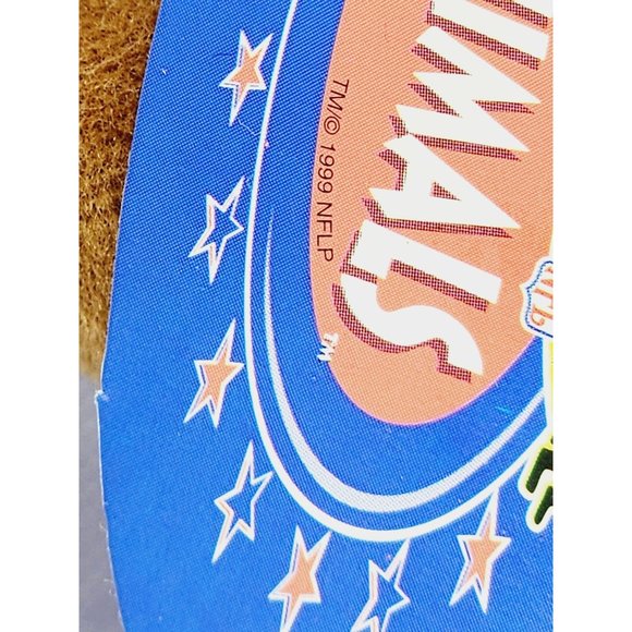 Vintage 1999 Play By Play NFL New England Patriots Stuffed Bear Mascot - Collect - Picture 13 of 15